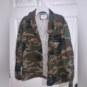 Forever 21 Camouflage Jacket